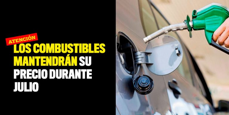 Los Combustibles Mantendr N Su Precio Durante Julio