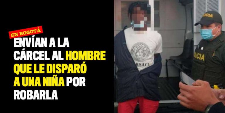 Envían a la cárcel al hombre que le disparó a una niña por robarla