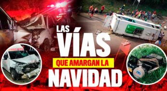 ¡La vías que amargan la Navidad!