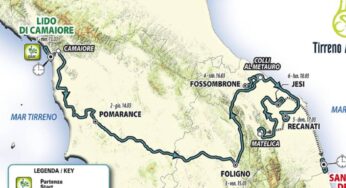 La Tirreno-Adriático presenta el recorrido para 2019