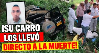 ¡Se mataron la abuela y el nieto!