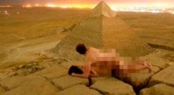 Tuvieron sexo en la Gran Pirámide