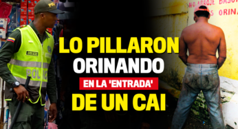 Por parar y orinar en plena vía esto fue lo que le pasó