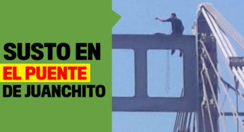 Se sube al puente de Juanchito a quitarse la vida