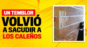 Un temblor volvió a sacudir a los caleños