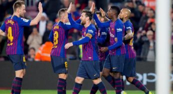 Dembéle guía la remontada del Barcelona en la Copa