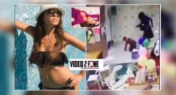 Famosa por dar consejos de crianza en Internet fue grabada pateando a un niño