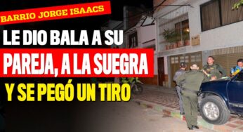 Mató a bala a su pareja, a la suegra y después se pegó un tiro