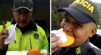 "Positivo para empanada": polémico video de varios policías