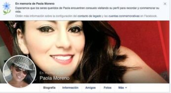 Conmovedor mensaje que le dejo Facebook en el perfil de Paola, mujer que saltó del puente