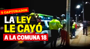 La ley le cayó a la comuna 18