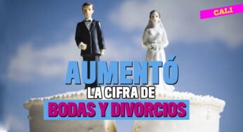 Crece la cifra de bodas y también la de divorcios en Cali