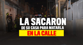 La mataron en plena Calle 'del humo'