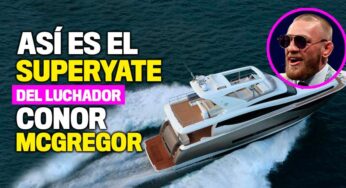 Así es el nuevo yate que compró el luchador Conor McGregor