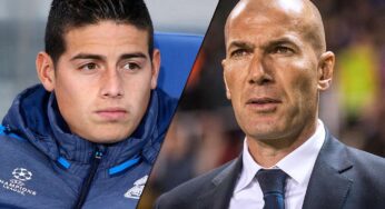 La decisión final de Zidane sobre James Rodríguez