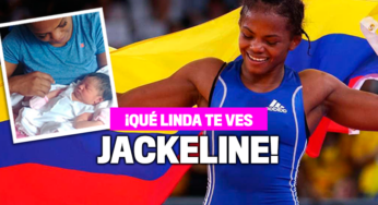 La bella Jackeline Rentería se convirtió en mamá
