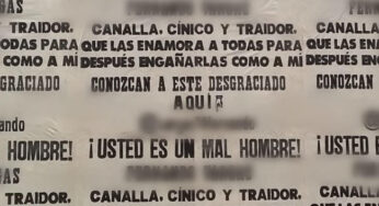 ¿Qué le puede pasar a los 'entusados' que ponen carteles ofensivos contra sus exparejas?