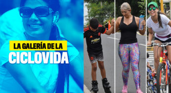 Desde los más pequeños hasta los más grandes se gozaron la Ciclovía
