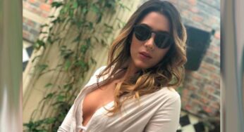 Daniela Ospina ya no esconde nada y publica foto semidesnuda que le habría tomado su novio
