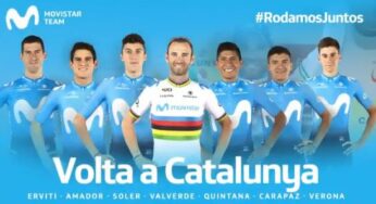Valverde y Quintana en el potente Movistar para la Volta a Cataluña