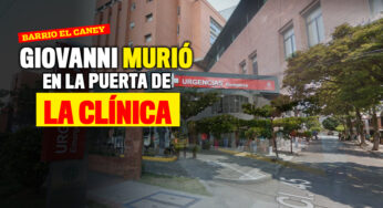A Giovanni le 'dieron' bala en el Caney y murió en la puerta de la clínica