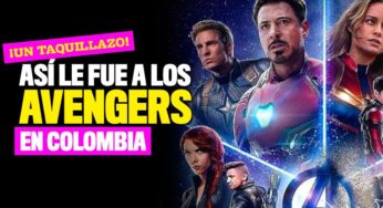 Así le fue a los 'Avengers' en Colombia