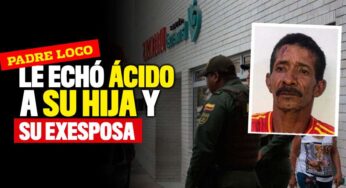 Un hombre atacó con ácido a su hija de 3 años y a su ex esposa