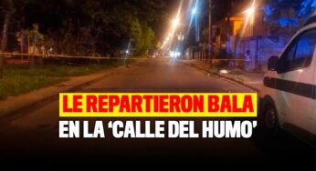 No aguantó la domiciliaria, se fue a 'parchar' a la calle del humo y casi lo matan