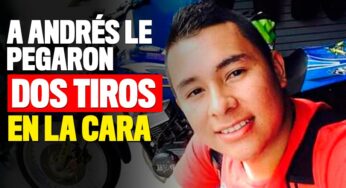 ¡Lo mataron de dos tiros en la cara!