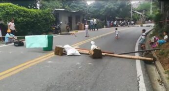 Continúa el bloqueo a la Vía al Mar por habitantes de Terrón