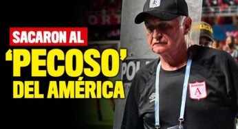 Se fue el 'Pecoso' Castro del América