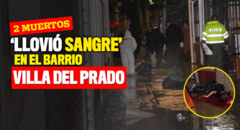 Dos muertos dejó la 'lluvia de balas' en Villa del Prado