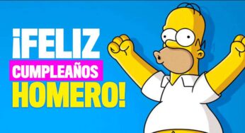 Homero Simpson celebra su cumpleaños 63