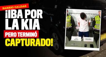 ¡Capturaron a un hombre cuando pretendía hurtar esta camioneta!