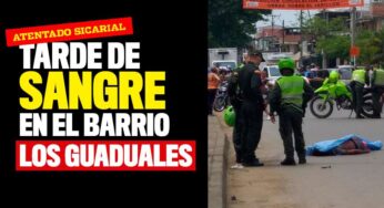Homicidio en el barrio Los Guaduales a plena luz del día