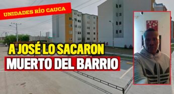 A José lo sacaron muerto del barrio