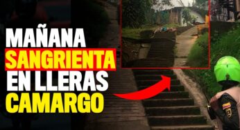 ¡Le dieron puñal hasta matarlo en Lleras Camargo!