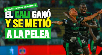 10 años después, el Cali volvió a ganarle a Nacional en el Atanasio
