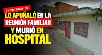 Lo apuñaló en plena reunión familiar y murió en el hospital