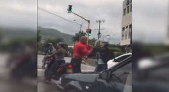 Habló el hombre implicado en la pelea con una mujer en la Calle 5 en Cali