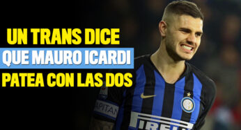 Mauro Icardi en líos con transexual italiana