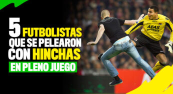 5 futbolistas que se pelearon con hinchas en pleno juego