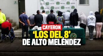Cayeron 'Los del 8' de Alto Meléndez, implicados en 9 homicidios en Cali
