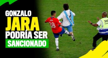 El chileno Gonzalo Jara podría perderse el partido contra Colombia