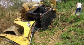 Su retroexcavadora lo aplastó. Sucedió en Yumbo