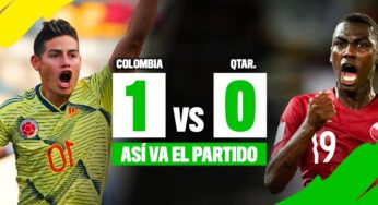 Colombia le gana 1-0 a Catar