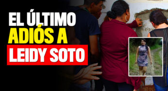 La familia Soto despidió a Leidy en medio de lagrimas y dolor