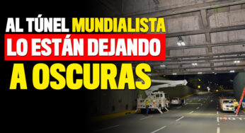 Alcaldía de Cali reitera llamado por hurto de luminarias en túnel mundialista