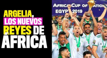 Argelia derrota a Senegal y alza su segunda Copa África 29 años después