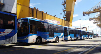 Llegó la primera flota eléctrica y a gas natural para reforzar el MIO